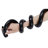 FUKR Gode long Mega Snake 100 x 3cm Noir